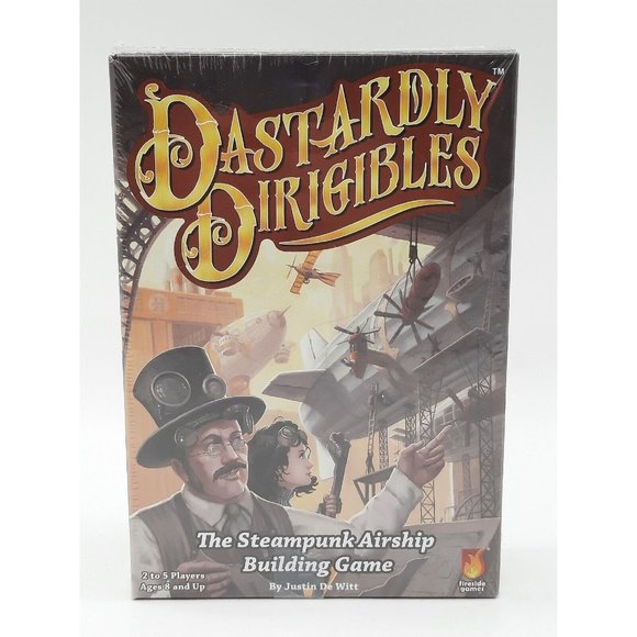 Fireside Dastardly Dirigibles: The Steampunk Airship Building Game New Sealed - Picture 1 of 5